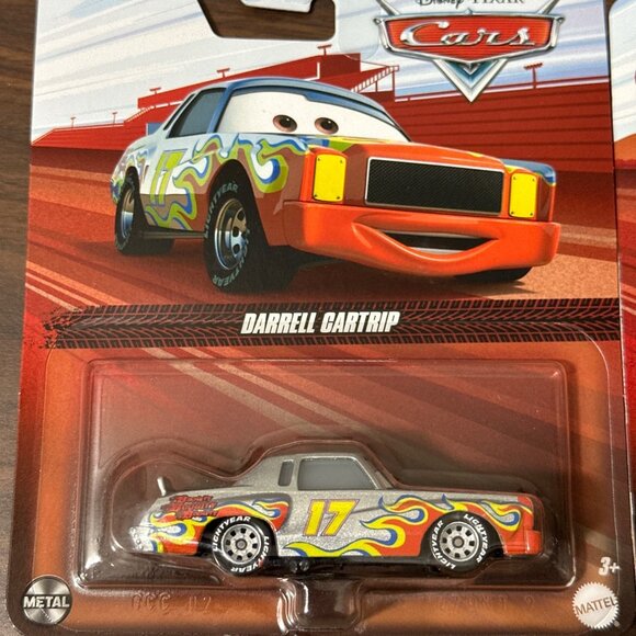 Set of 4 Disney Pixar Cars Die-Cast Metal - Acer Gremlin Mater Darrell Cartrip - Picture 5 of 8